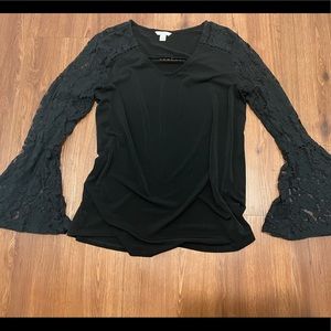 Beautiful & elegant black blouse